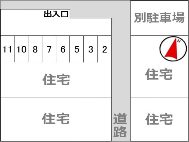 駐車場区画図