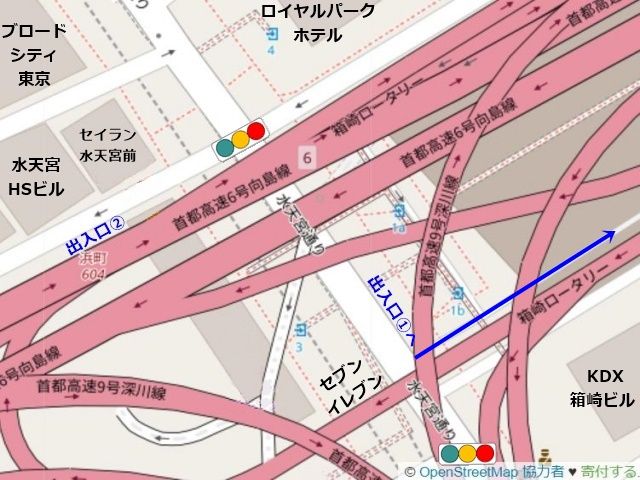 駐車場周辺地図