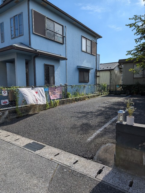 モノレール天台駅から徒歩5分 自宅ガレージ  依田の駐車場写真