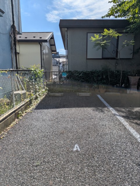 モノレール天台駅から徒歩5分 自宅ガレージ  依田の駐車場写真