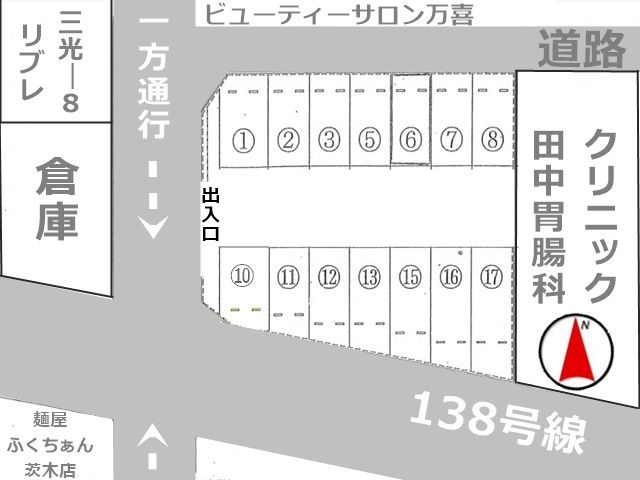 駐車場区画図
