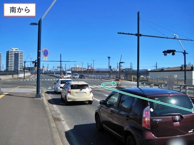盛南大橋下駐車場【時間貸し可】の駐車場写真