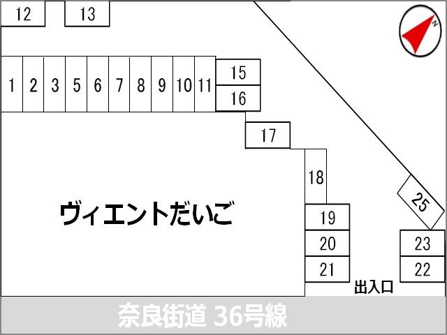 駐車場区画図