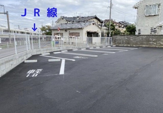 法隆寺駅南駐車場モータープールの駐車場写真