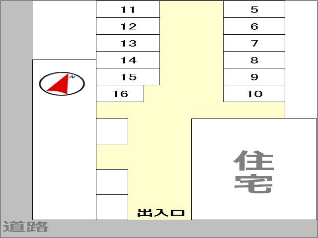 駐車場区画図