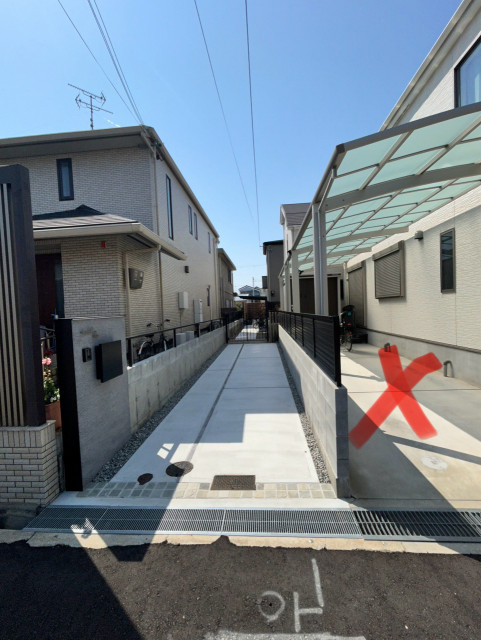 浜甲子園2丁目旗竿駐車場の駐車場写真