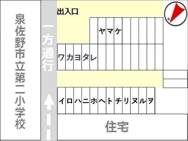 馬場谷駐車場【ヨ】の駐車場写真