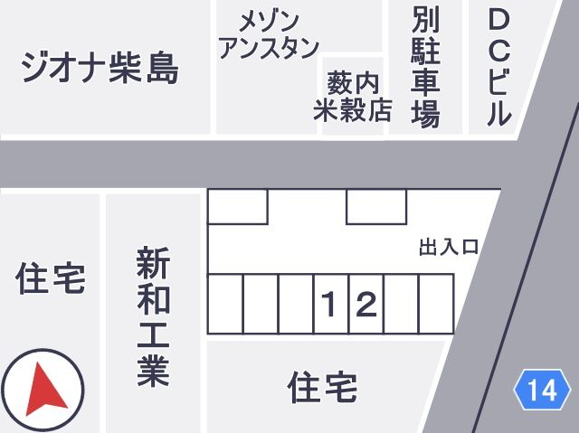 駐車場区画図