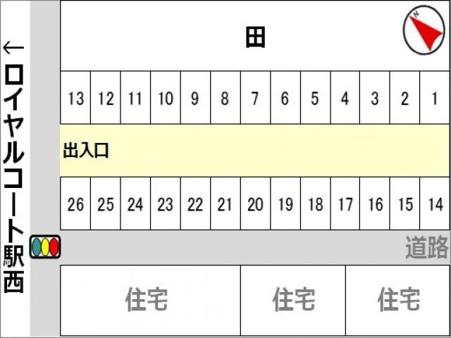 駐車場区画図