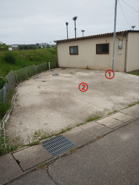 刈谷市東境町堀池 南池駐車場②の駐車場写真