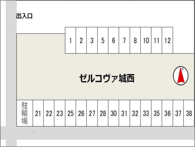 駐車場区画図
