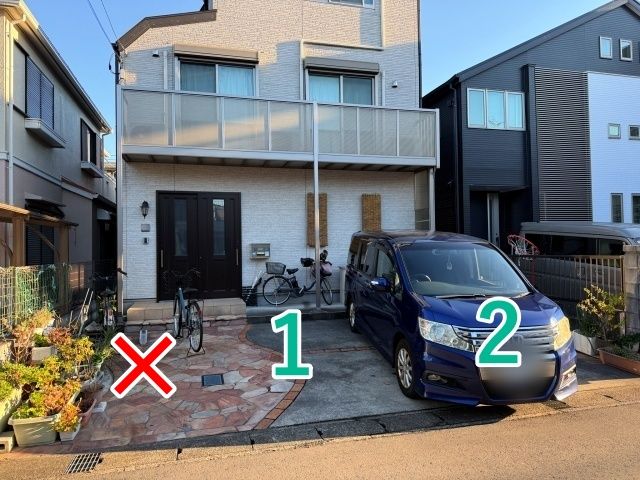 海楽2丁目17-11☆アキッパ駐車場の駐車場写真