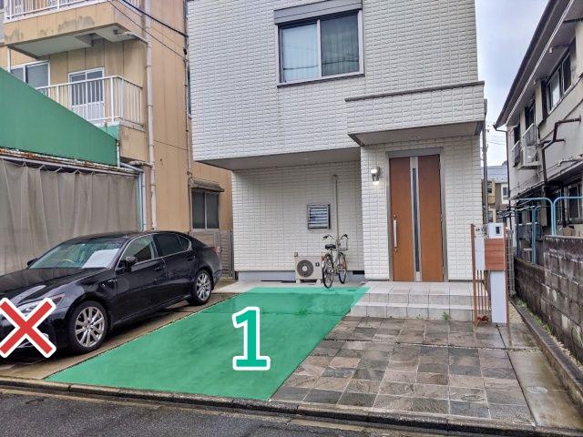 大幸４駐車場No.1の駐車場写真