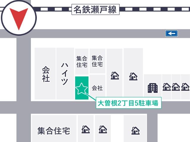 大曽根2丁目5駐車場の駐車場写真