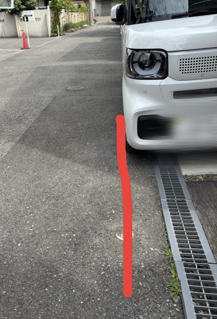 ひらぱー前　個人宅　駐車場の駐車場写真
