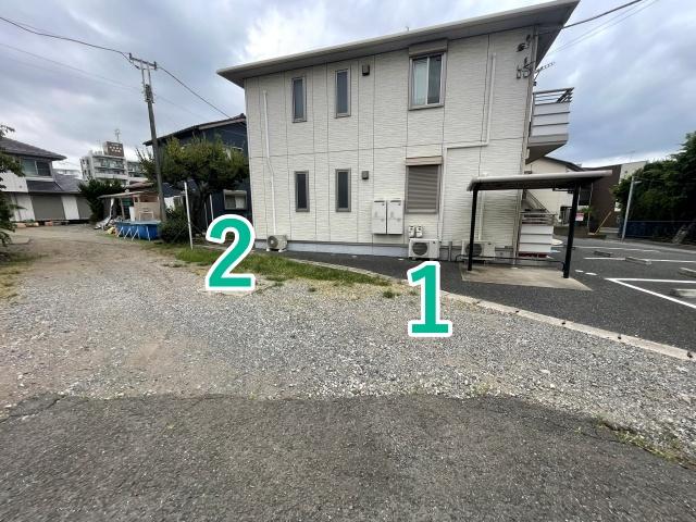 長沢1丁目27-15 自宅前◎アキッパ駐車場の駐車場写真