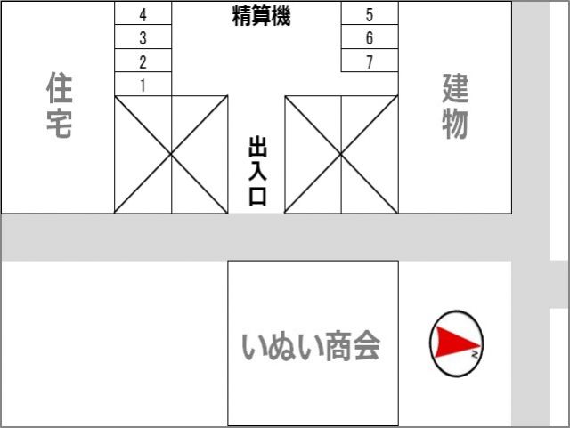 駐車場区画図
