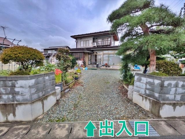 [c075d]原町 個人宅 アキッパ砂利駐車場の駐車場写真