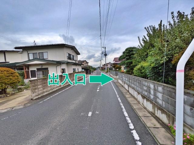 [c075d]原町 個人宅 アキッパ砂利駐車場の駐車場写真