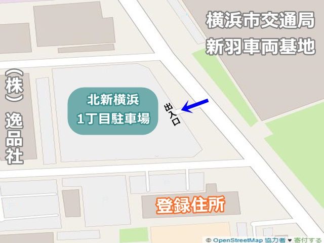 駐車場周辺地図