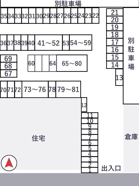 フジモト駐車場藤井寺の駐車場写真