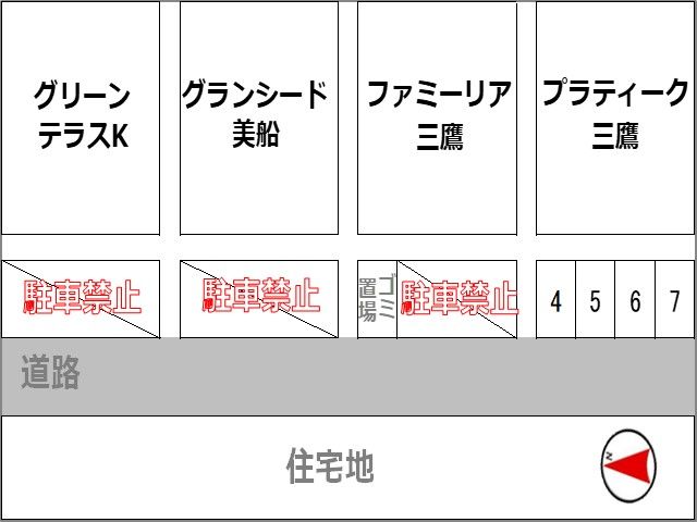 駐車場区画図