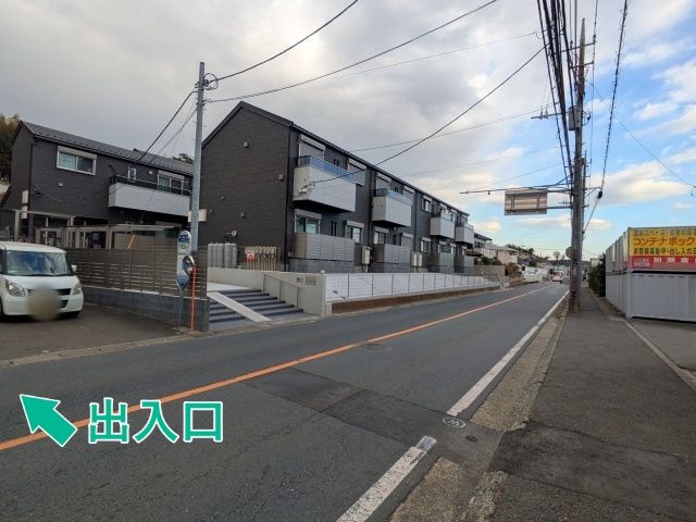 [c18d6]都筑区大棚町 個宅アキッパ駐車場の駐車場写真