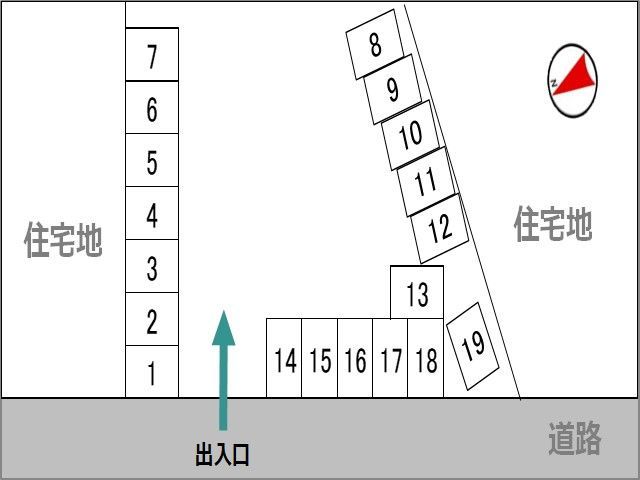 駐車場区画図