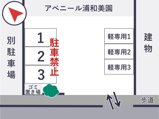 アベニール浦和美園駐車場の駐車場写真