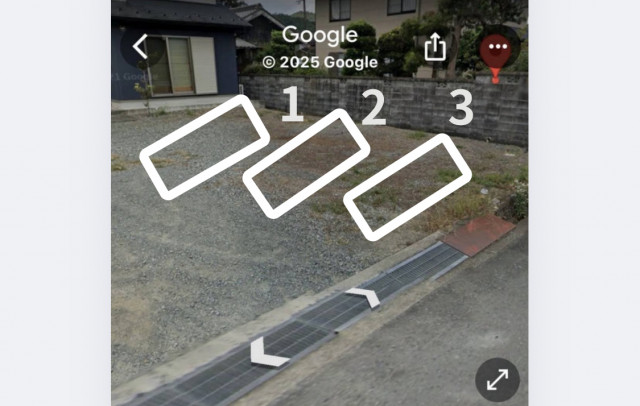 平地駐車場　広々駐車場の駐車場写真