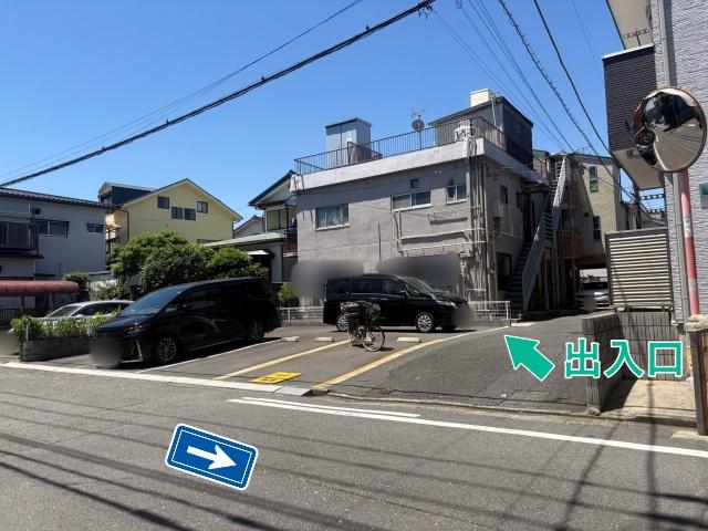 [c3b59]幸区戸手本町1丁目▽アキッパ駐車場の駐車場写真
