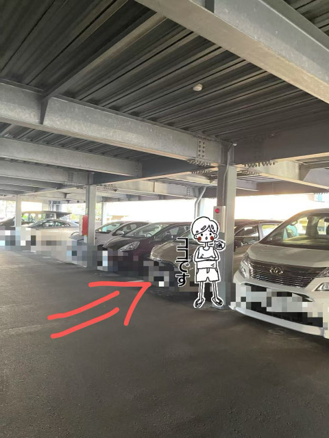 ライオンズタワー竹ノ塚の駐車場写真