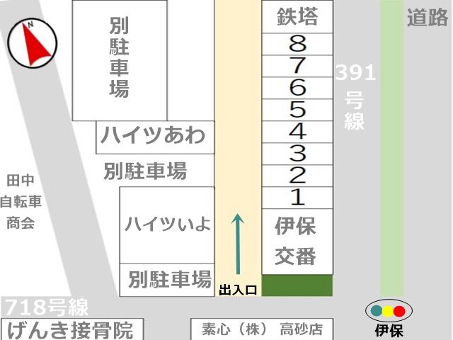 駐車場区画図