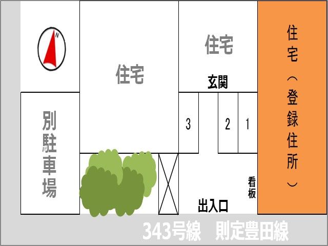 駐車場区画図