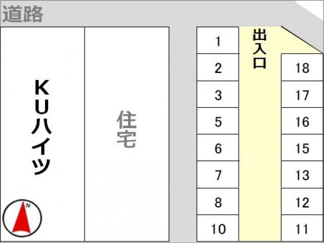 駐車場区画図