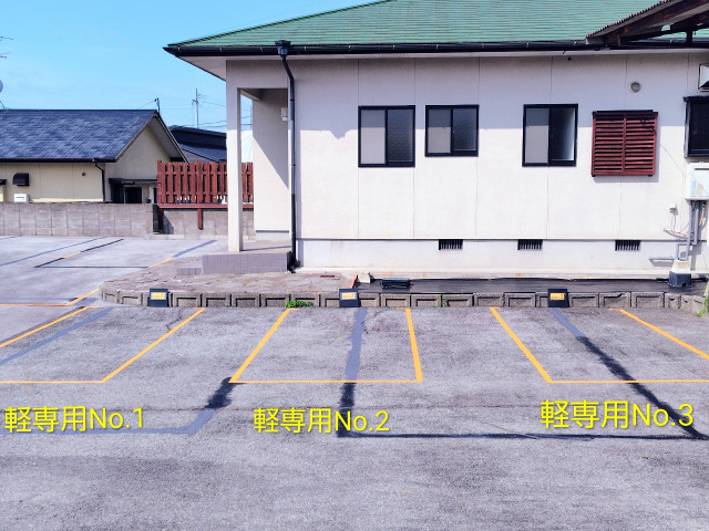 小山5-31-26軽自動車専用駐車場（えがお健康スタジアム近く）の駐車場写真