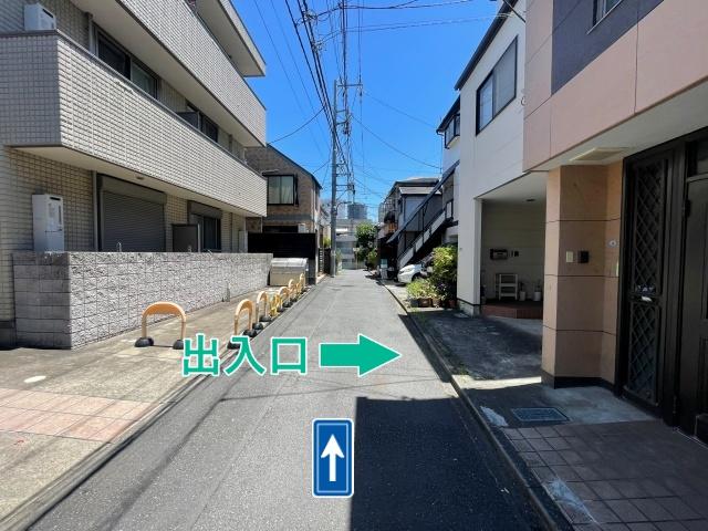 [c520a]高田馬場3丁目25◎個宅アキッパ駐車場の駐車場写真