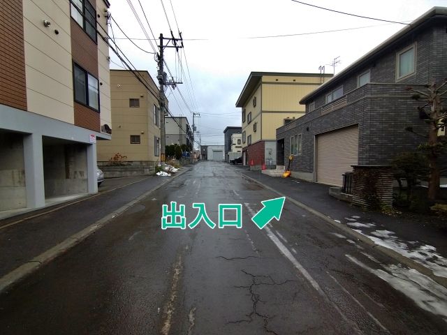 豊平区福住1条4-5-6駐車場の駐車場写真