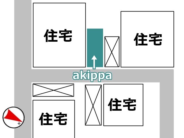 駐車場周辺地図