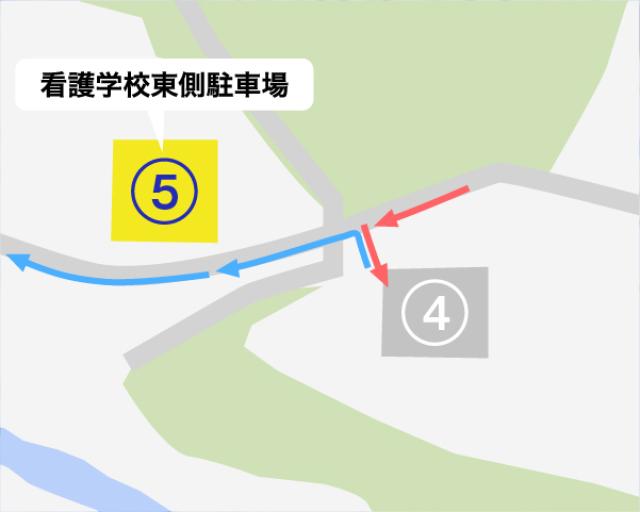 ⑤看護学校東側駐車場【第39回須坂みんなの花火大会公式】の駐車場写真