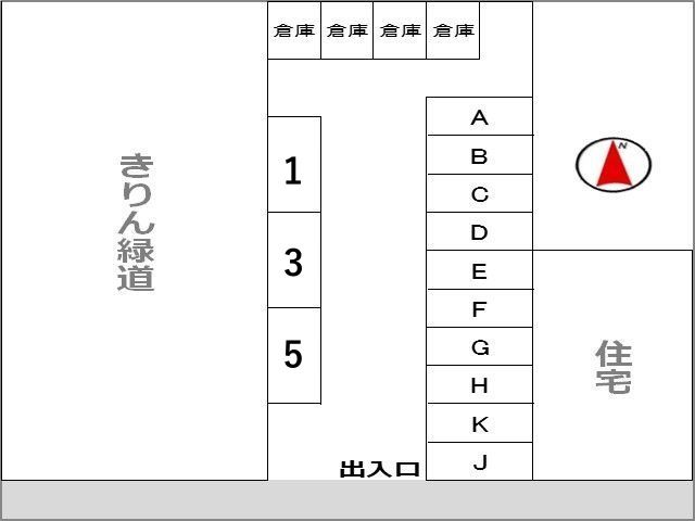 枚方市牧野阪1-24 枚方パークの駐車場写真