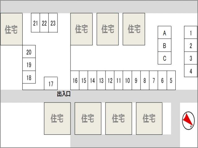 駐車場区画図
