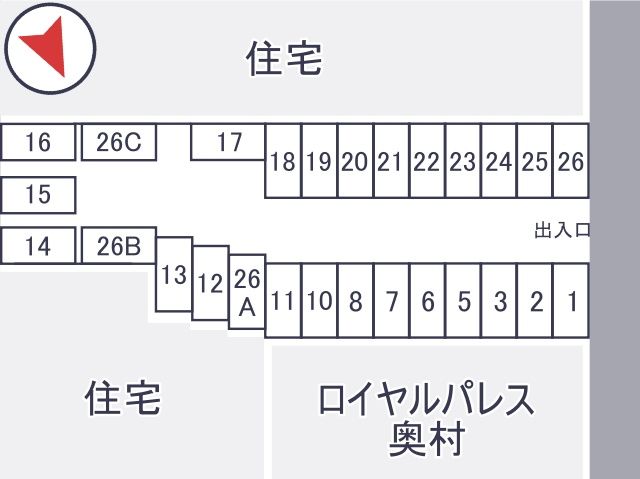 駐車場区画図