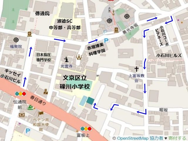 駐車場周辺地図