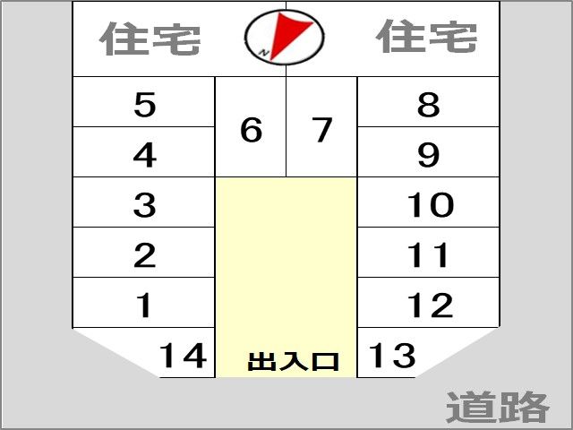 駐車場区画図