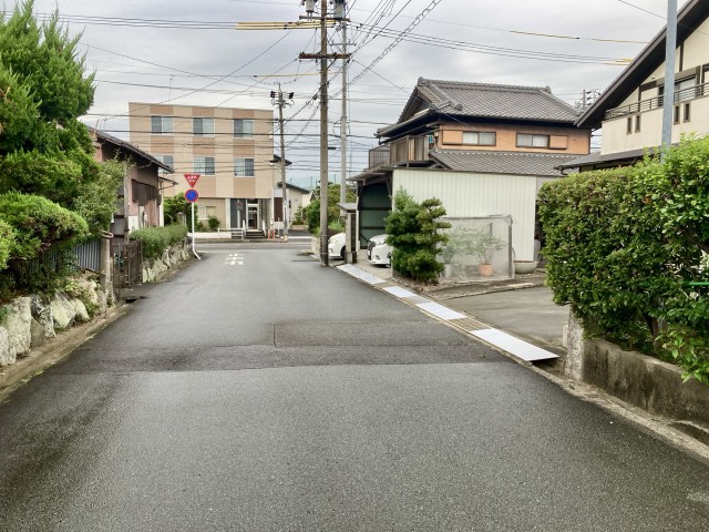 自宅前の駐車場写真