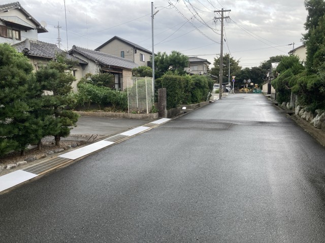 自宅前の駐車場写真