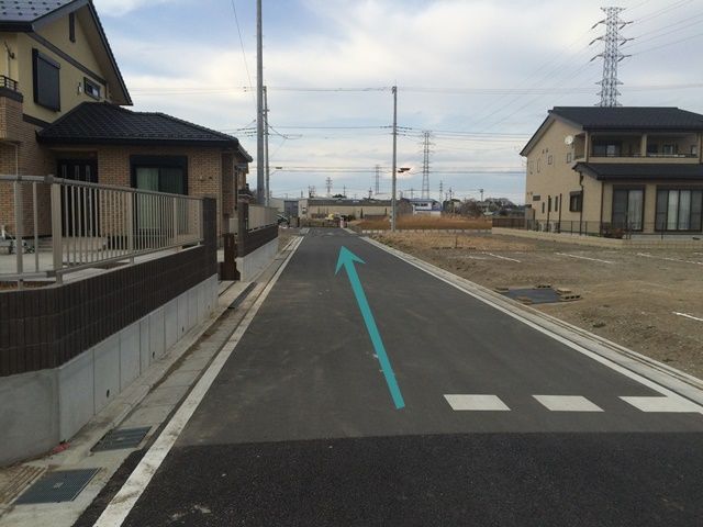 道順3. 1つ目の角をまで直進してください