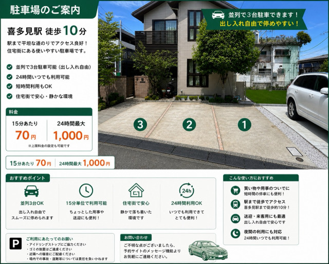 東野川1丁目23 戸建て前 駐車場の駐車場写真