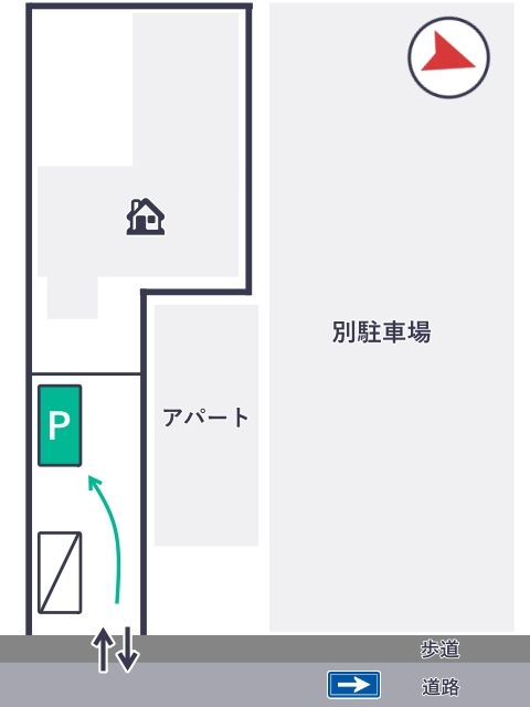 西蒲田3丁目8-12▽アキッパ駐車場の駐車場写真